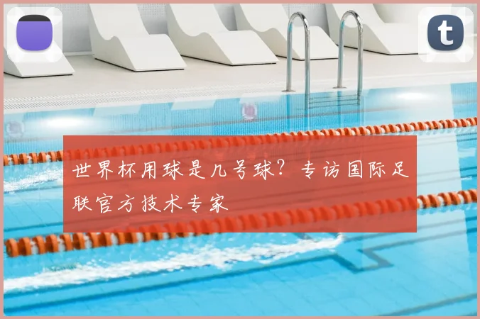 世界杯用球是几号球?专访国际足联官方技术专家